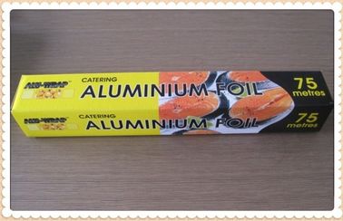 99.9% Purity Cooking Aluminium Foil , Food Safety Foil Food Wrapping Paper